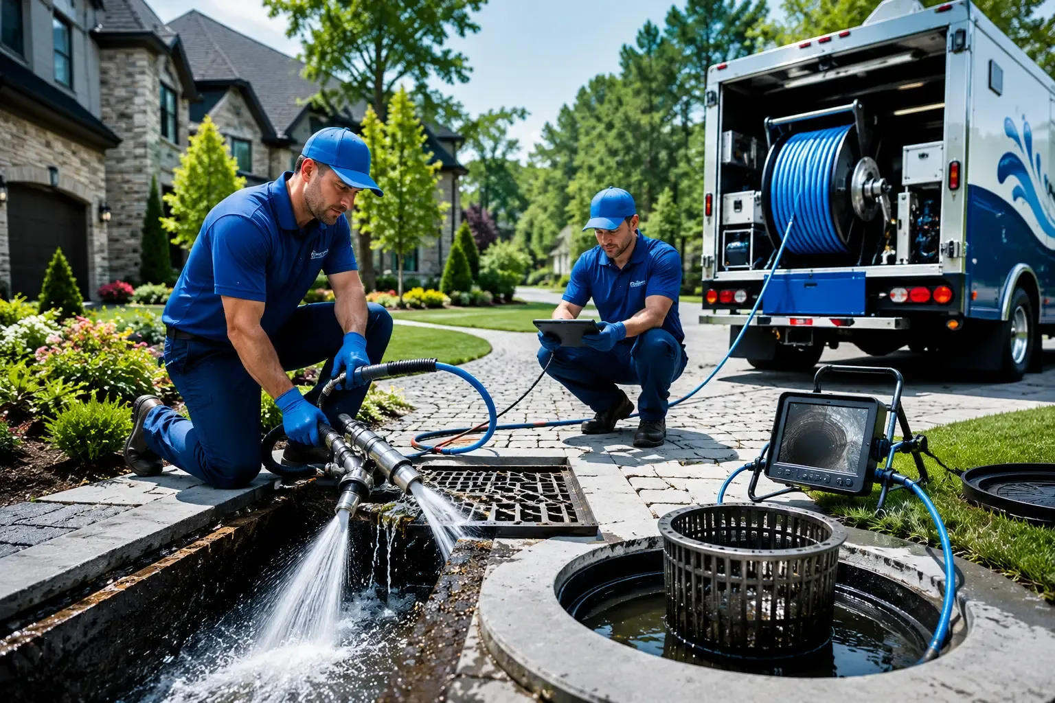 Local outdoor drain cleaning professionals in Badin, NC